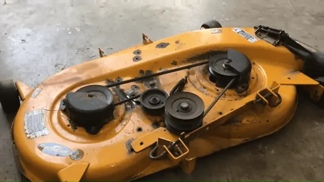 lawnmower deck belt