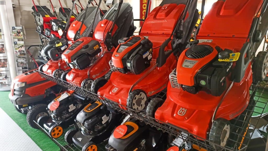 Husqvarna petrol mowers